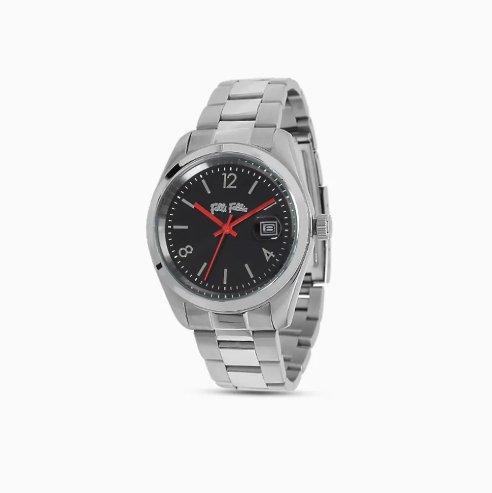 Women Folli Follie Bracelet^All Time Bracelet Watch With Small Case And Black Dial