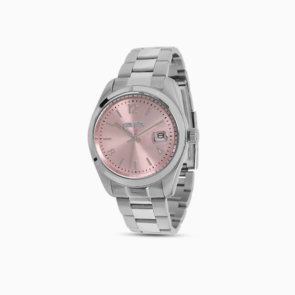 Women Folli Follie Bracelet^All Time Bracelet Watch With Small Case And Pink Dial