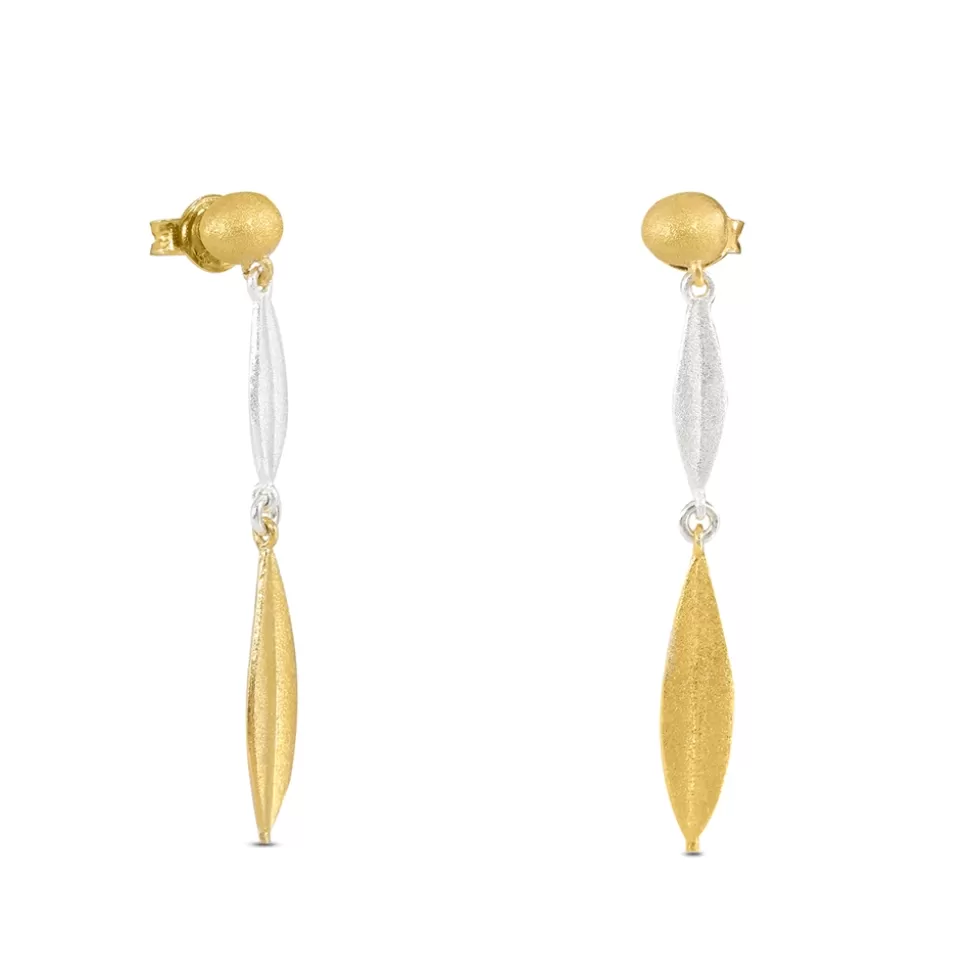 Women Folli Follie Earrings^Anima Olea Bi-Color Dangle Earrings