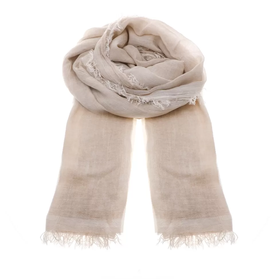 Women Folli Follie Scarves^Beige Bamboo Scarf