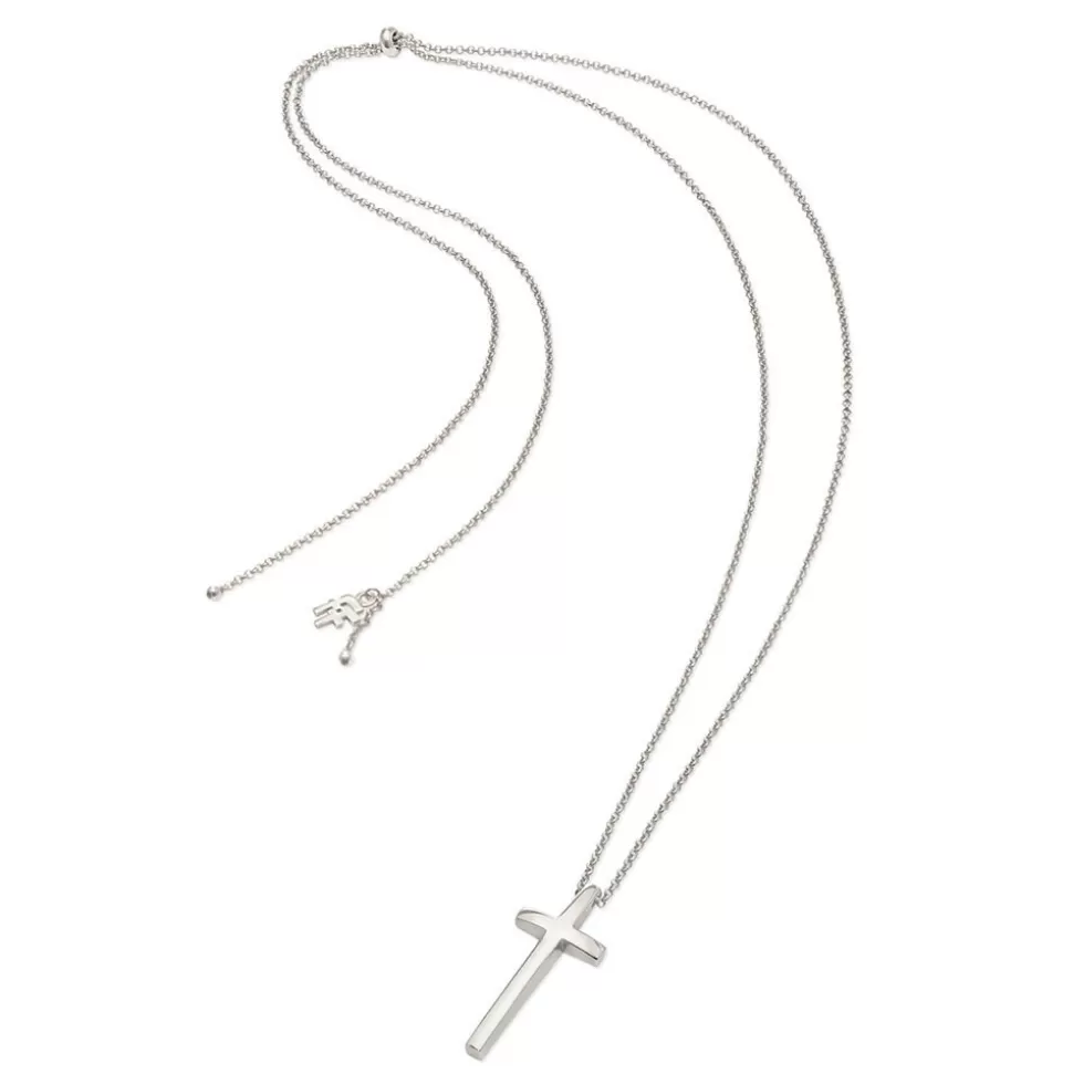 Women Folli Follie Necklaces^Carma Silver Plated Adjustable Chain Necklace