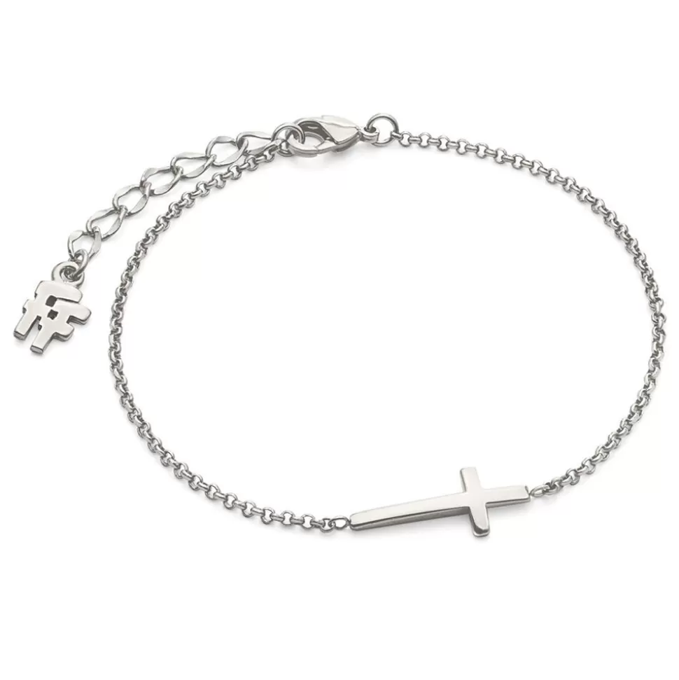 Women Folli Follie Bracelets^Carma Silver Plated Chain Bracelet