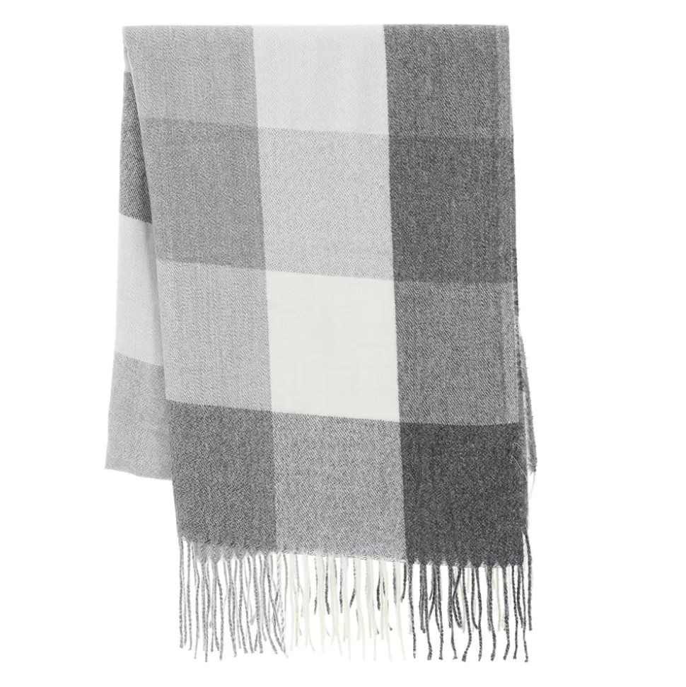 Women Folli Follie Scarves^Checkered Scarf From Wool