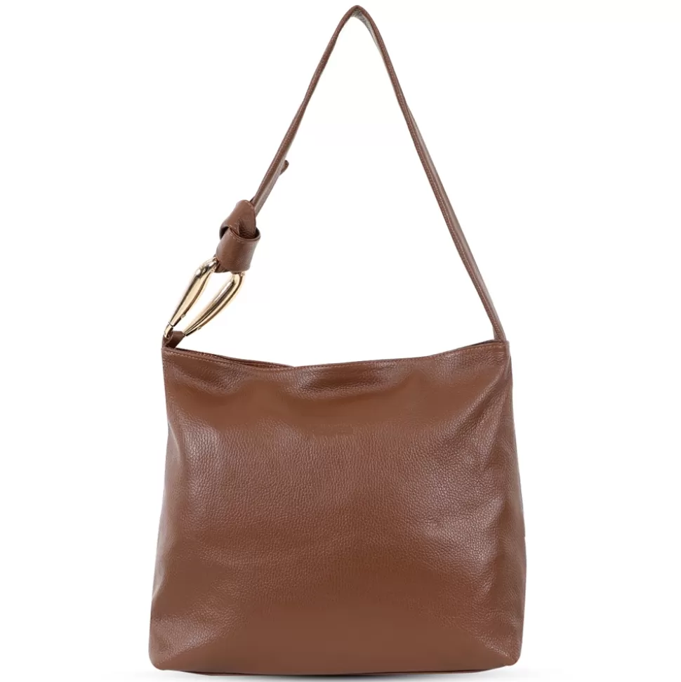 Women Folli Follie Shoulder^Fab N' Classyleather Shoulder Bag With Zipper