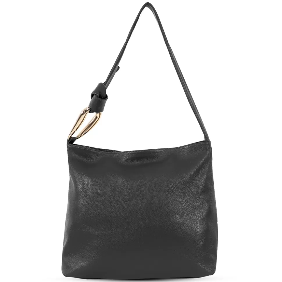 Women Folli Follie Shoulder^Fab N' Classyleather Shoulder Bag With Zipper