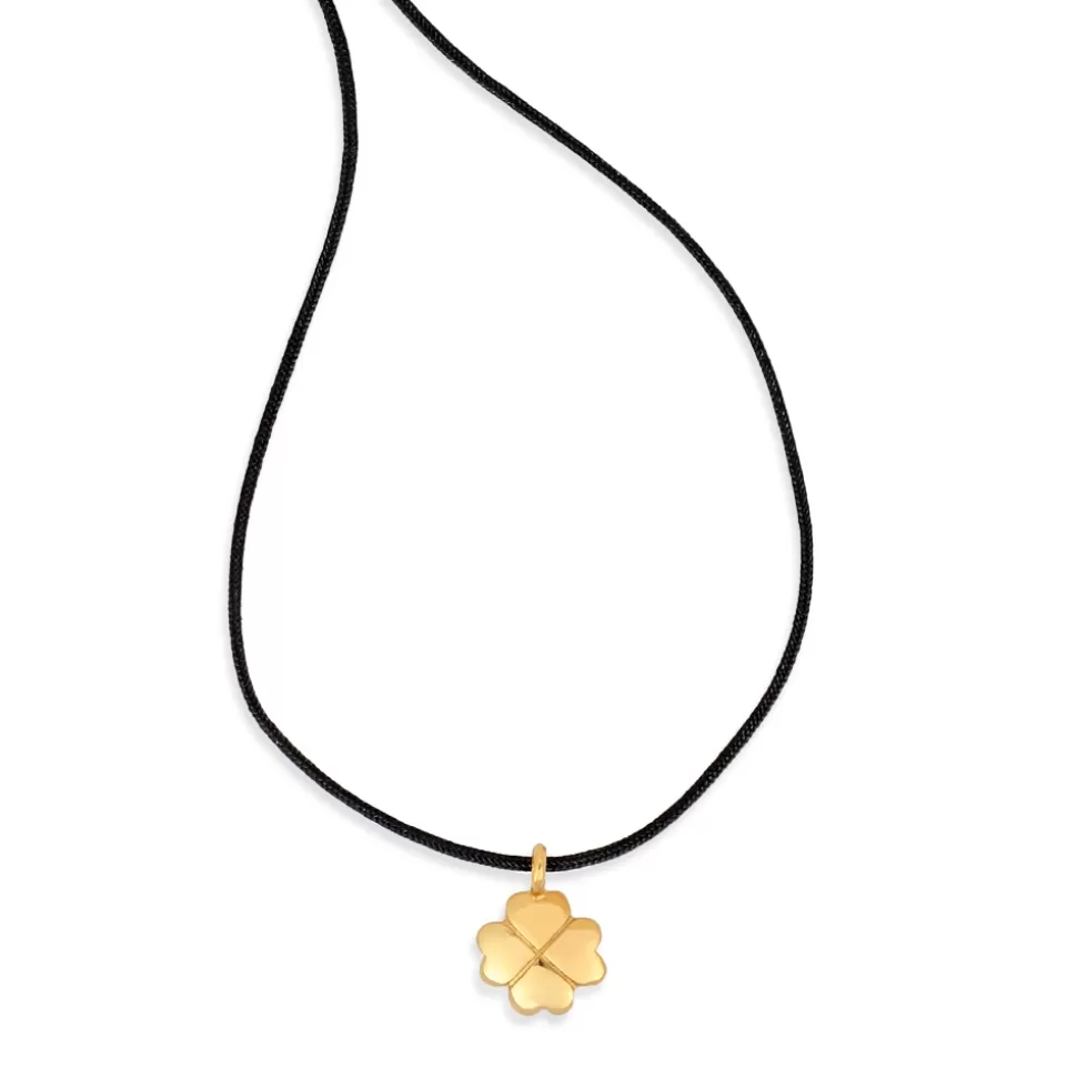 Women Folli Follie Necklaces^Fashionable.Me Cord Necklace With Gold Plated Hanging H4H Motif