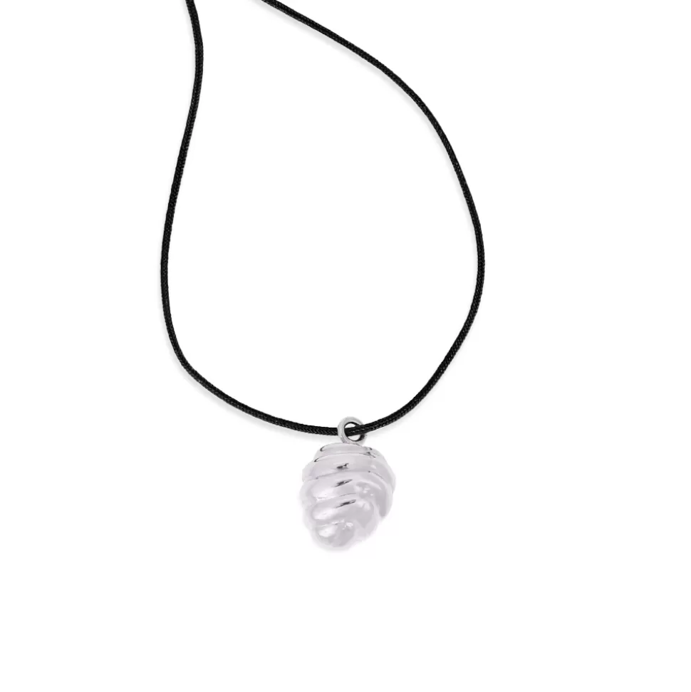 Women Folli Follie Necklaces^Fashionable.Me Cord Necklace With Silver Beehive Motif