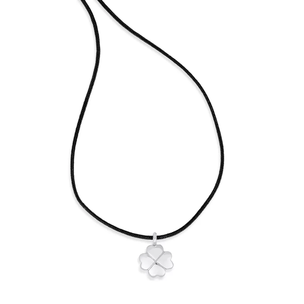 Women Folli Follie Necklaces^Fashionable.Me Cord Necklace With Silver Hanging H4H Motif