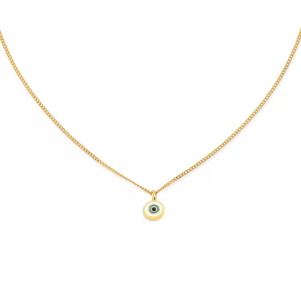 Women Folli Follie Necklaces^Fashionable.Me Gold Plated Chain Necklace With Eye Motif