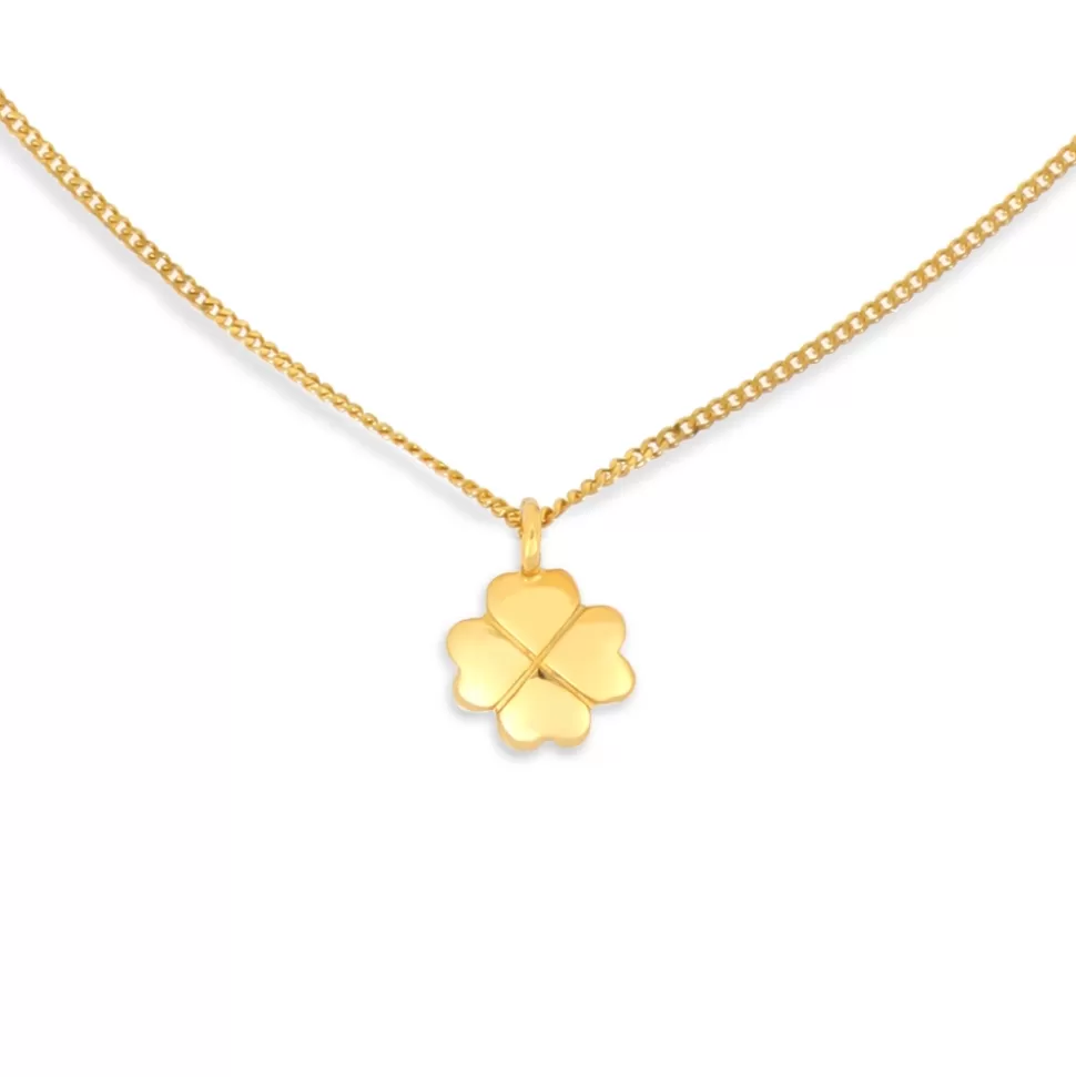 Women Folli Follie Necklaces^Fashionable.Me Gold Plated Chain Necklace With H4H Motif