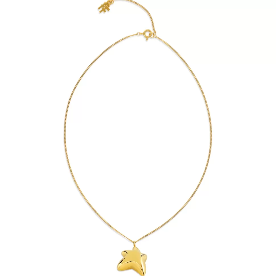 Women Folli Follie Necklaces^Fashionable.Me Gold Plated Chain Necklace With Star Motif