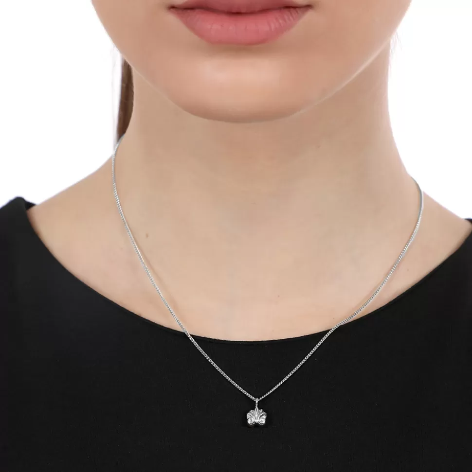 Women Folli Follie Necklaces^Fashionable.Me Silver Chain Necklace With Akrokeramo Motif