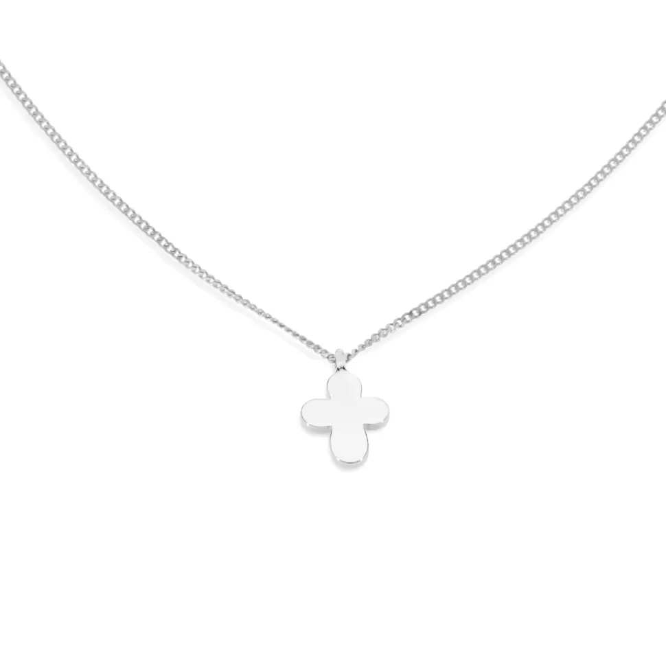 Women Folli Follie Necklaces^Fashionable.Me Silver Chain Necklace With Cross