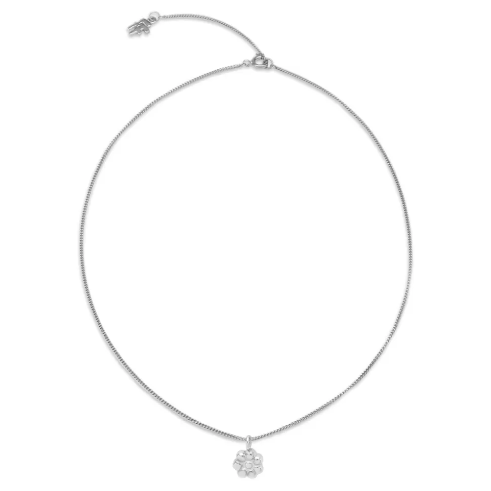 Women Folli Follie Necklaces^Fashionable.Me Silver Chain Necklace With Flower Motif