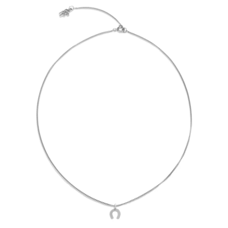 Women Folli Follie Necklaces^Fashionable.Me Silver Chain Necklace With Horseshoe Motif