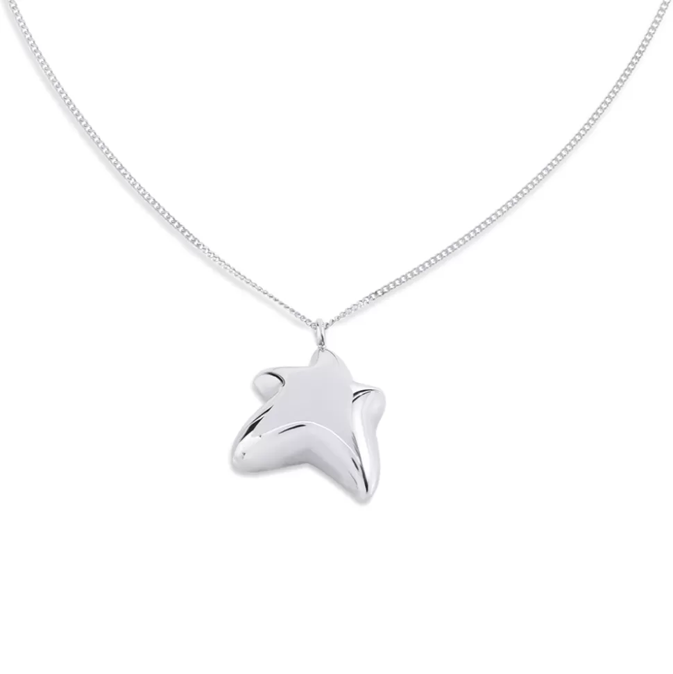 Women Folli Follie Necklaces^Fashionable.Me Silver Chain Necklace With Star Motif