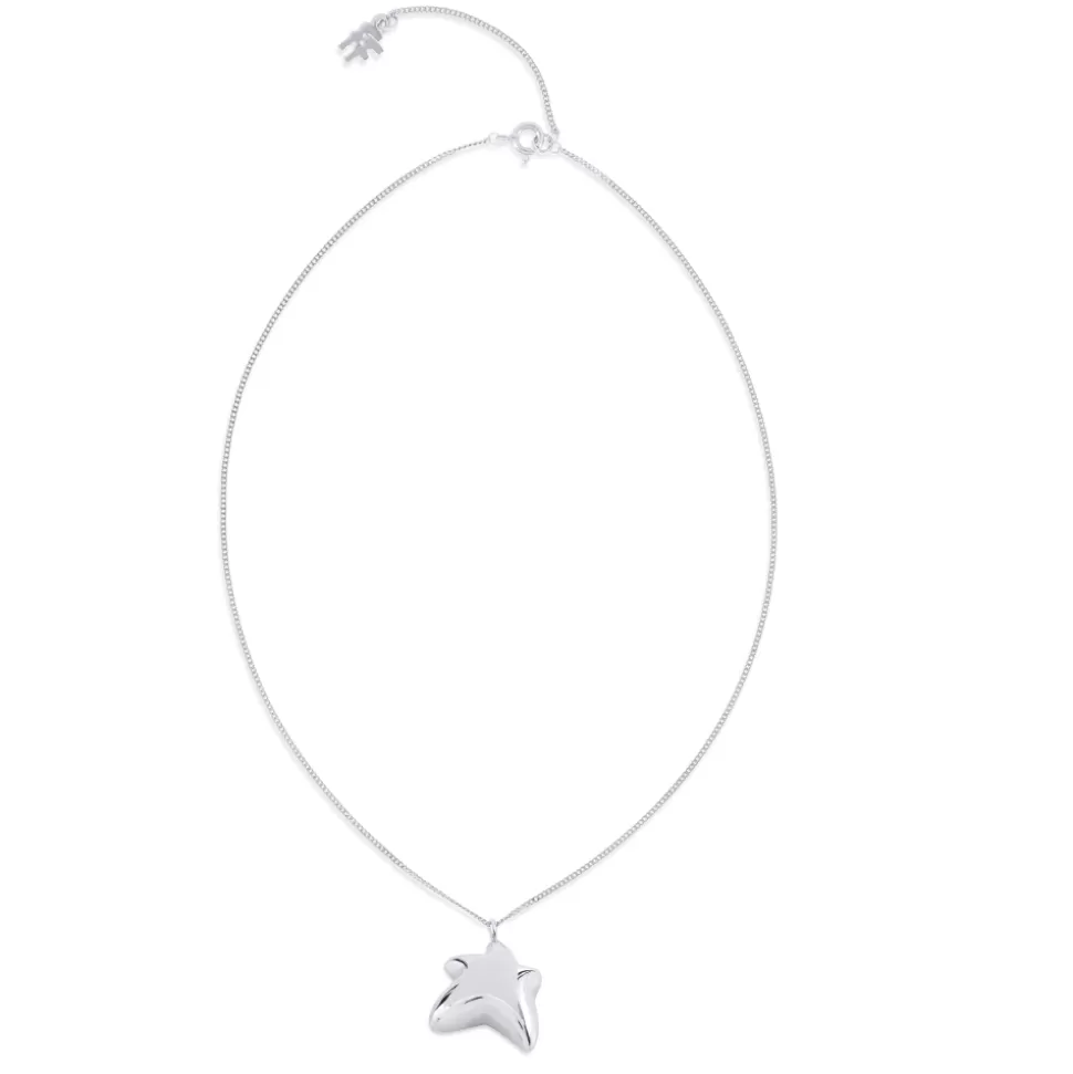 Women Folli Follie Necklaces^Fashionable.Me Silver Chain Necklace With Star Motif