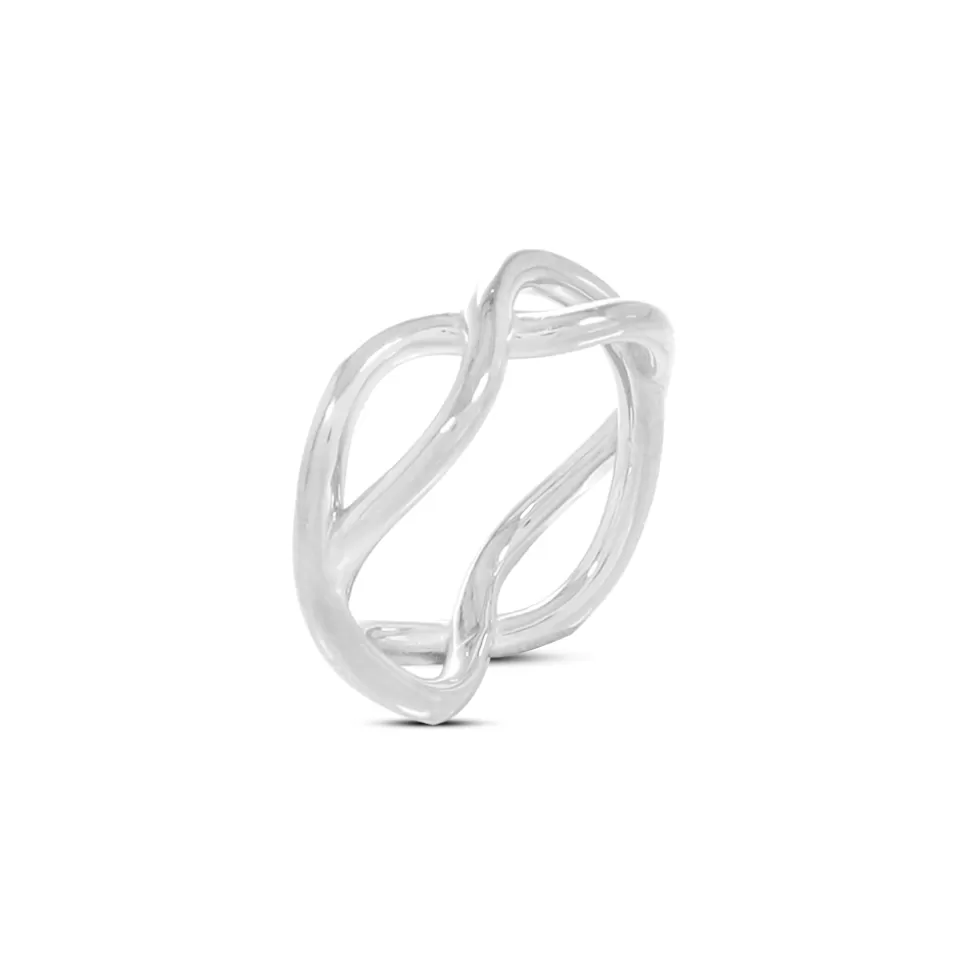 Women Folli Follie Rings^Fluidity Color Silver Plated Ring