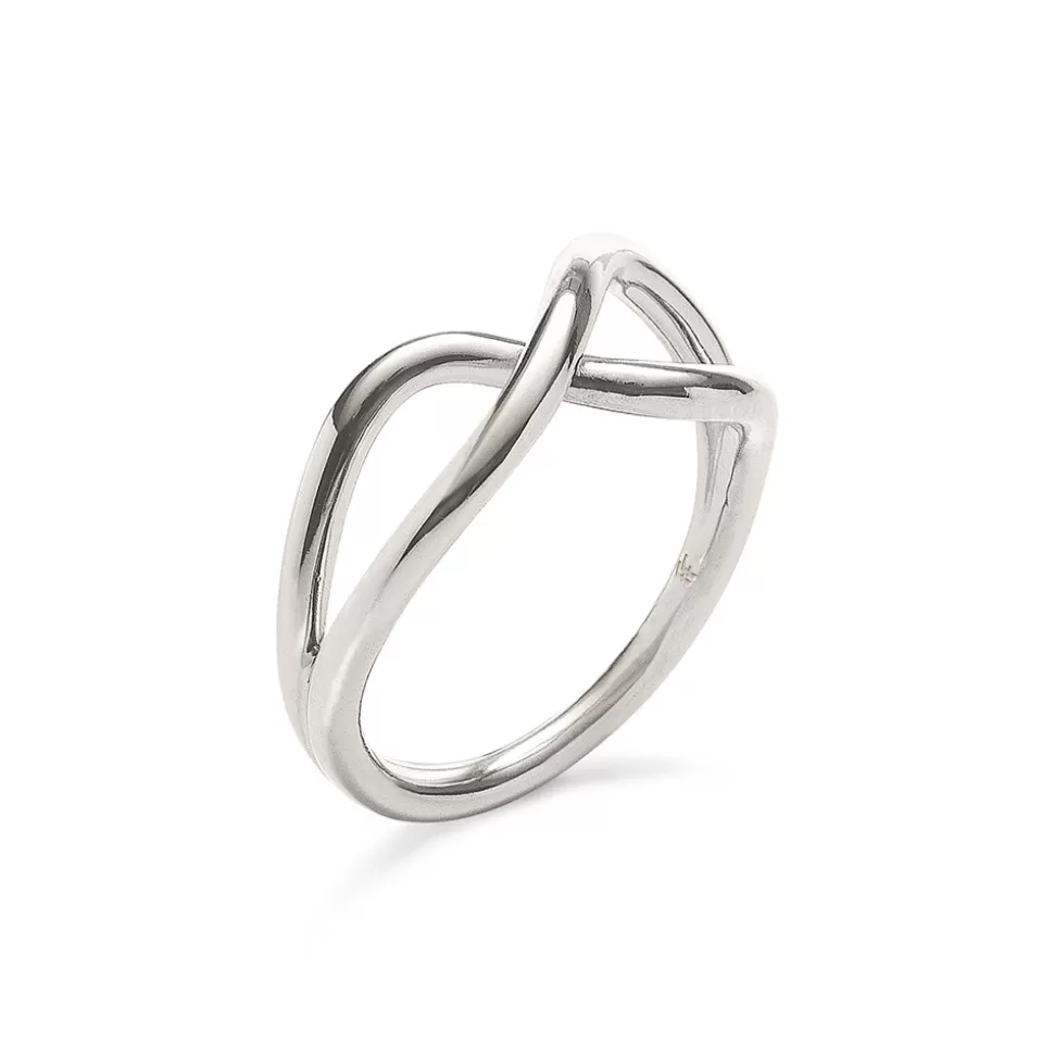 Women Folli Follie Rings^Fluidity Silver Plated Ring