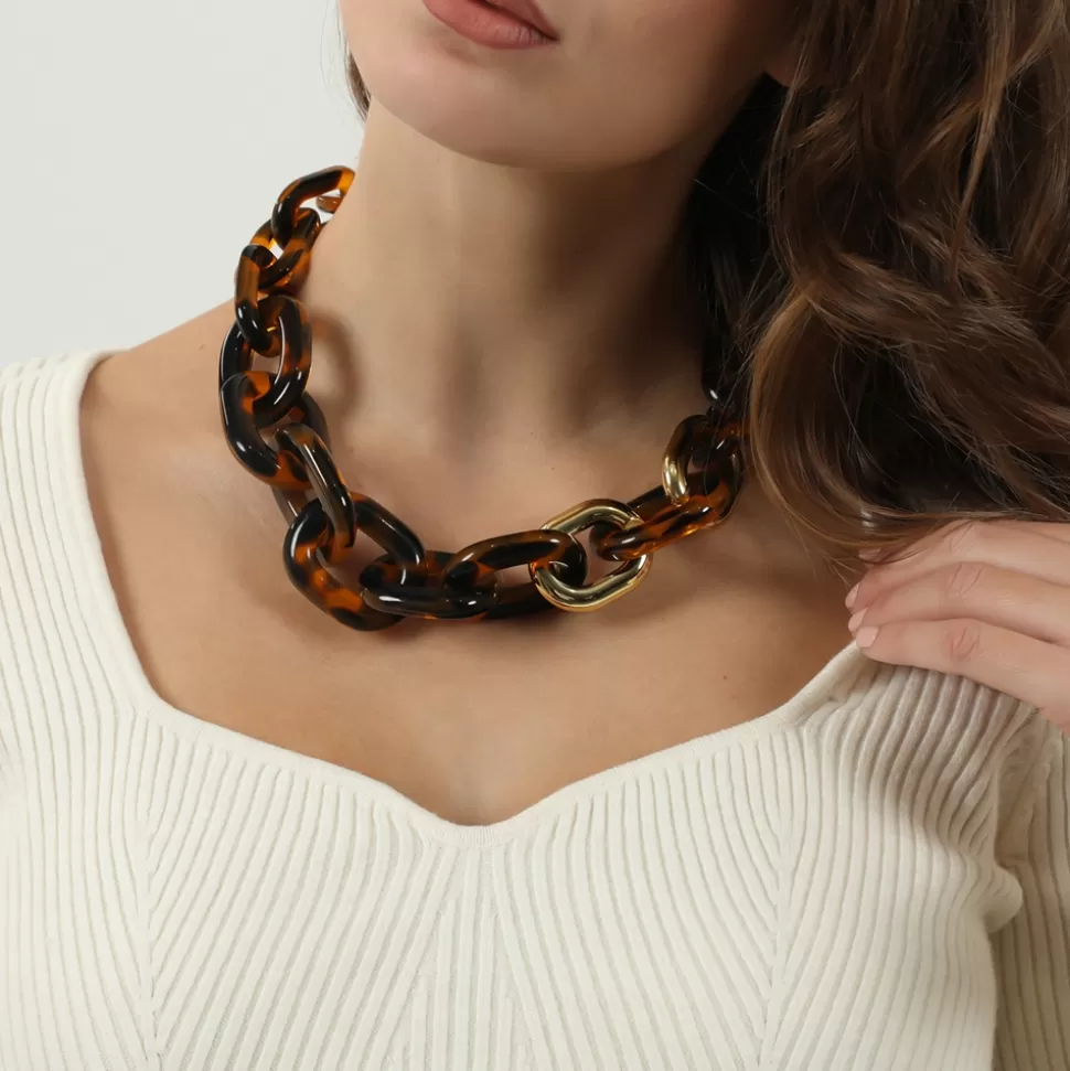 Women Folli Follie Necklaces^Impress Me Chunky Chainnecklace