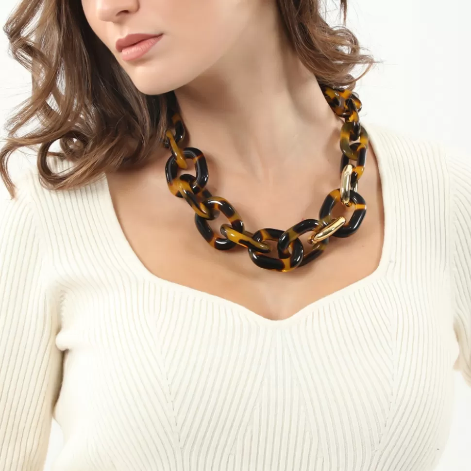 Women Folli Follie Necklaces^Impress Me Chunky Chainnecklace