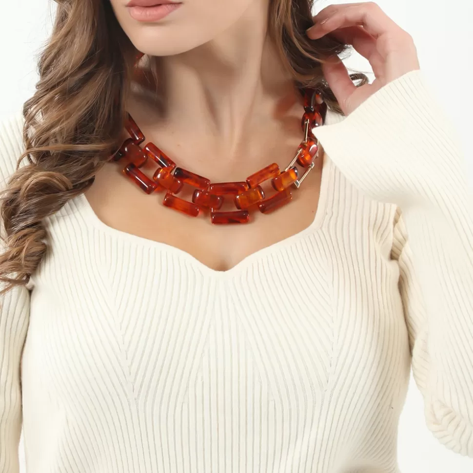 Women Folli Follie Necklaces^Impress Me Chunkynecklace