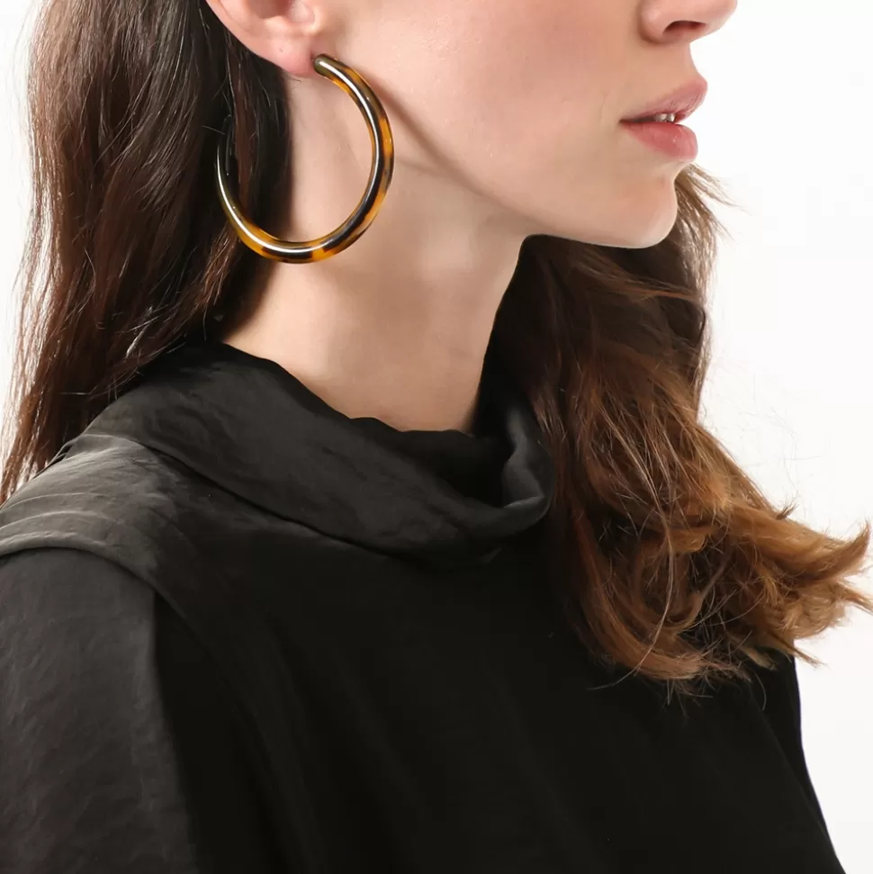 Women Folli Follie Earrings^Impress Me Large Hoops