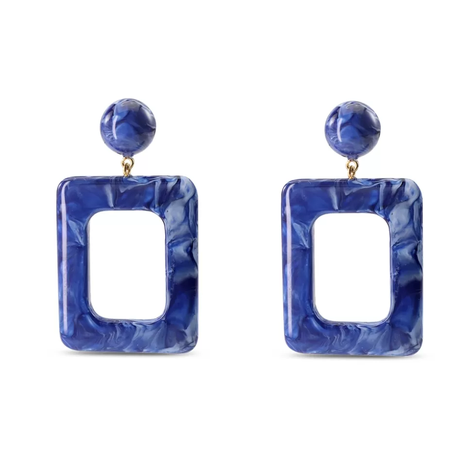 Women Folli Follie Earrings^Impress Me Large Rectangularearrings