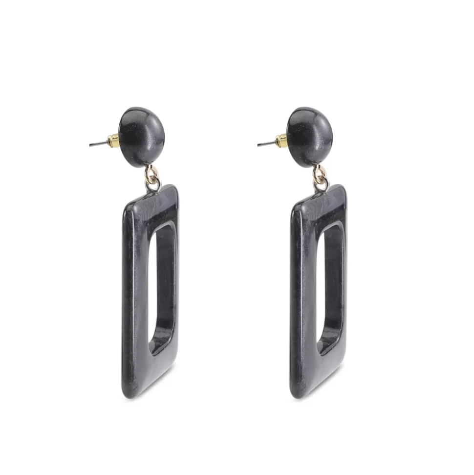 Women Folli Follie Earrings^Impress Me Large Rectangularearrings