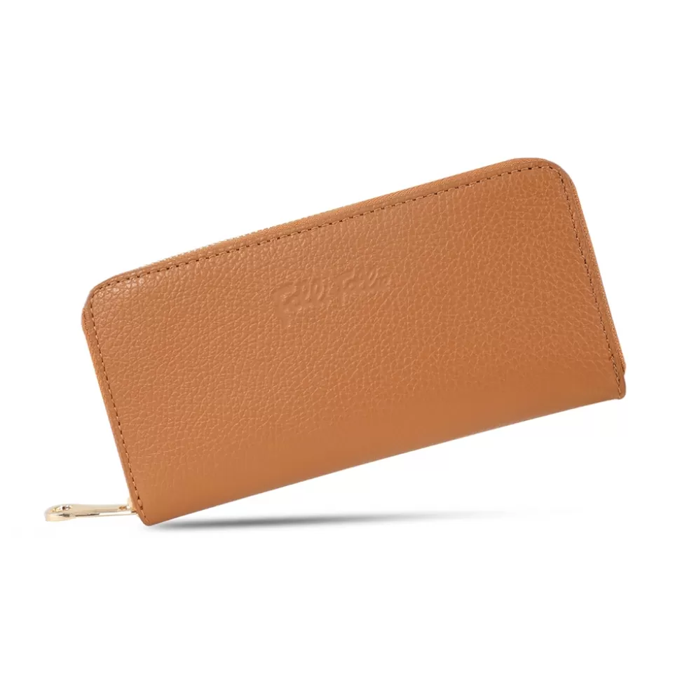 Women Folli Follie Wallets^Mini Discoveries Largeleather Wallet With Zipper