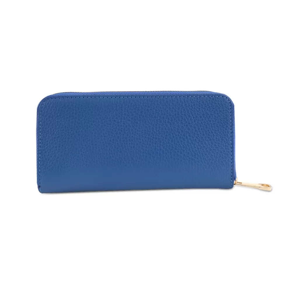 Women Folli Follie Wallets^Mini Discoveries Largeleather Wallet With Zipper