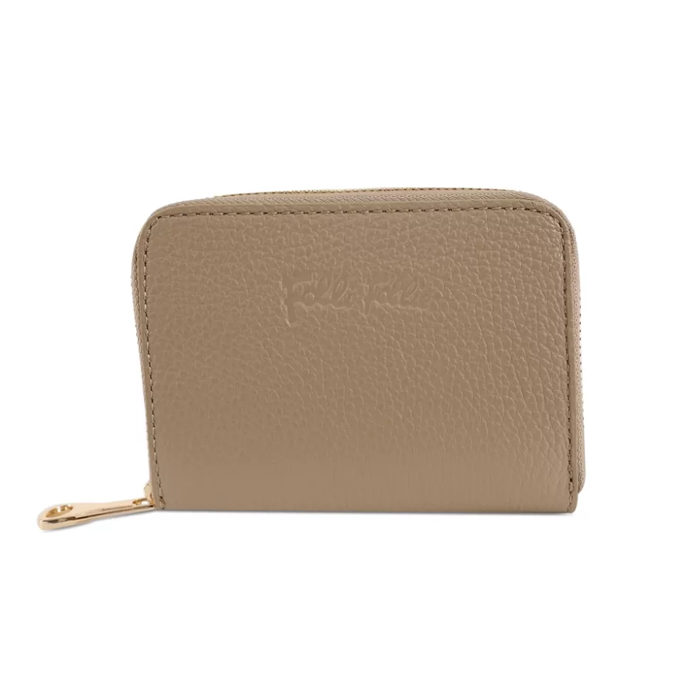 Women Folli Follie Wallets^Mini Discoveries Smallleather Wallet With Zipper