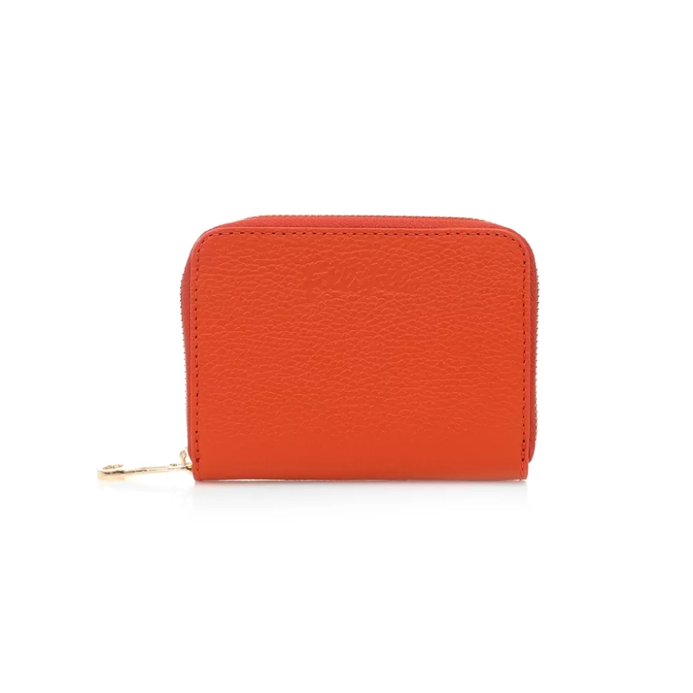 Women Folli Follie Wallets^Mini Discoveries Smallleather Wallet With Zipper