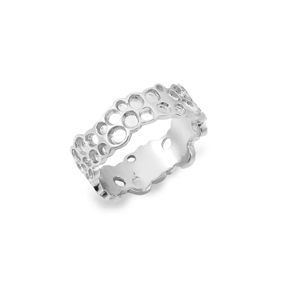 Women Folli Follie Rings^Oh Honey Silver Ring