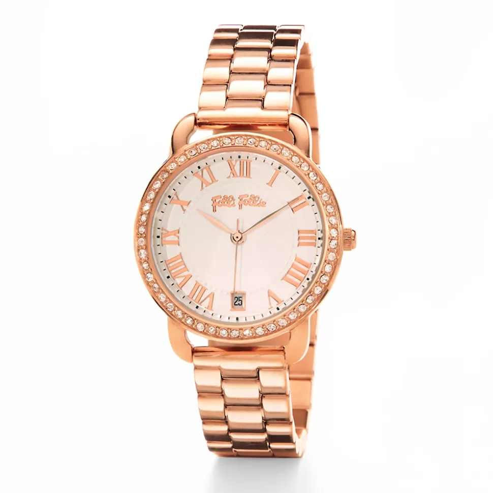 Women Folli Follie Bracelet^Perfect Match Small Case Ceramic Bracelet Watch