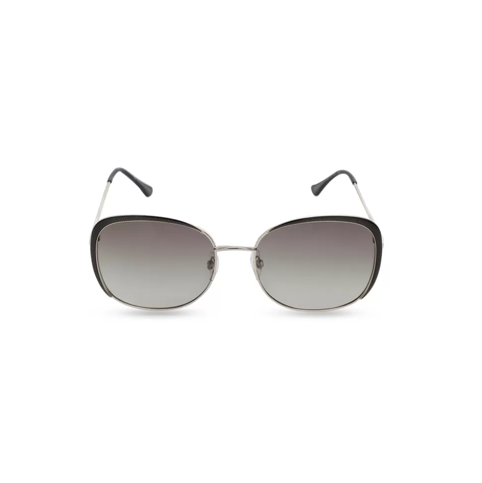 Women Folli Follie Sunglasses^Rectangular Khaki Metal Sunglasses