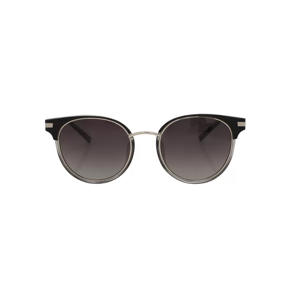 Women Folli Follie Sunglasses^Round Black And Transparent Sunglasses