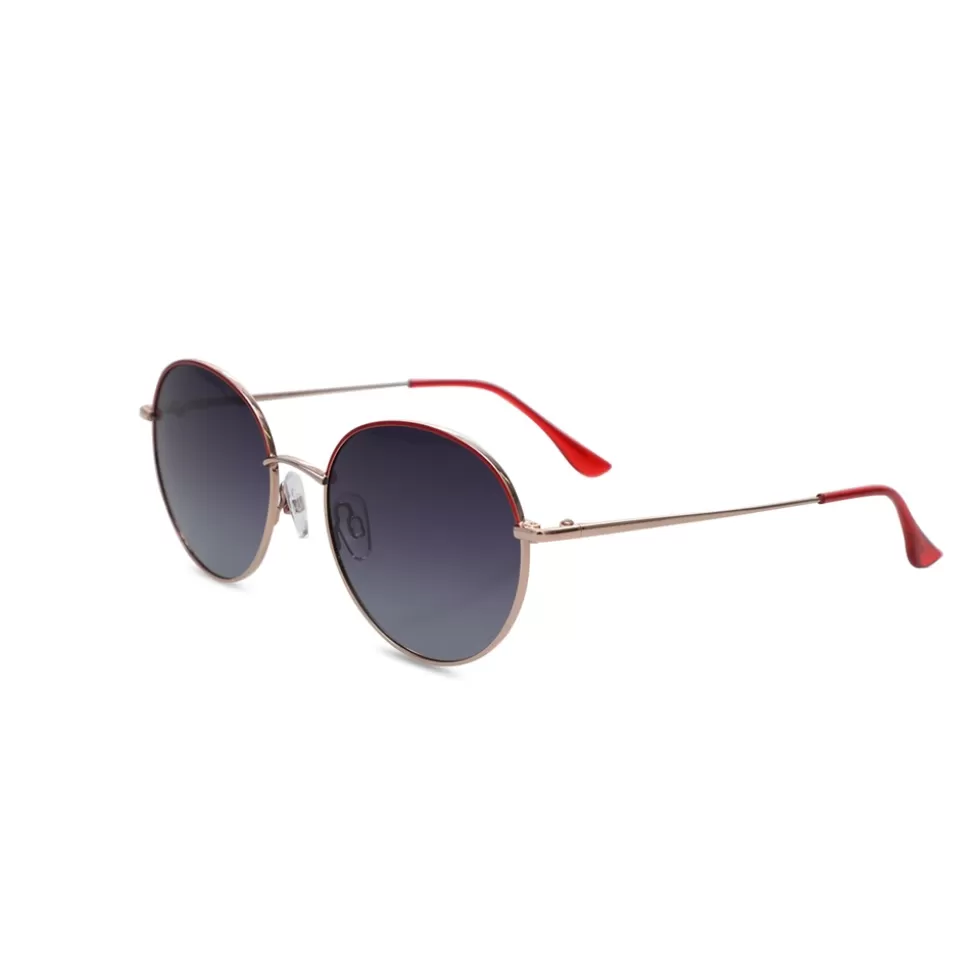 Women Folli Follie Sunglasses^Round Red Metal Sunglasses