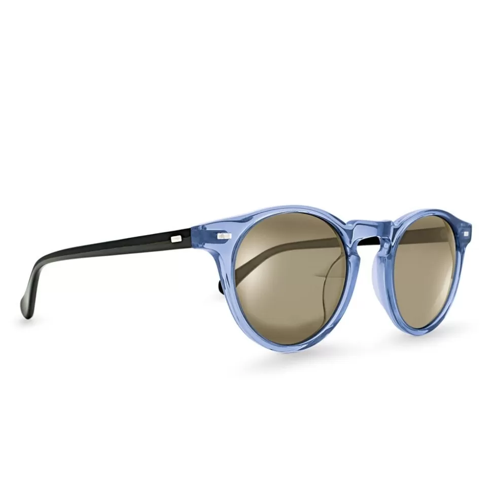 Women Folli Follie Sunglasses^Round Transparent Blue Sunglasses