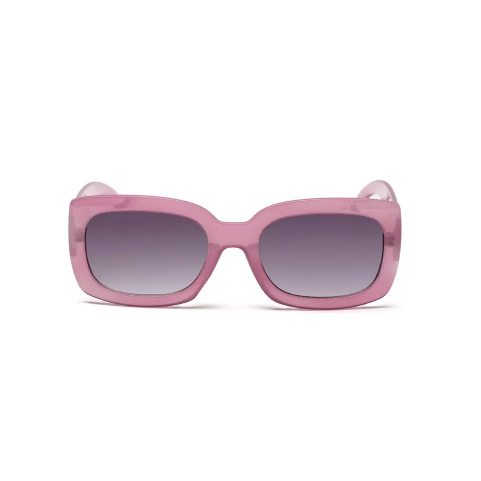 Women Folli Follie Sunglasses^Sunglasses Medium Rectangular Mask In Purple Color