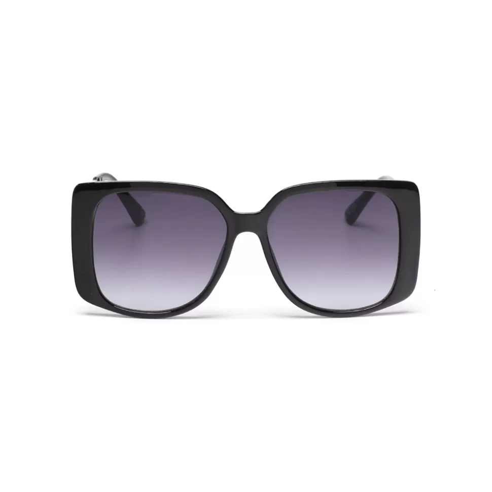 Women Folli Follie Sunglasses^Sunglasses Oversize Square Mask In Black Color