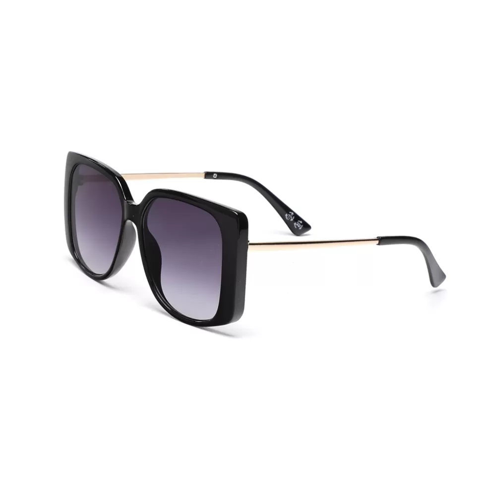 Women Folli Follie Sunglasses^Sunglasses Oversize Square Mask In Black Color