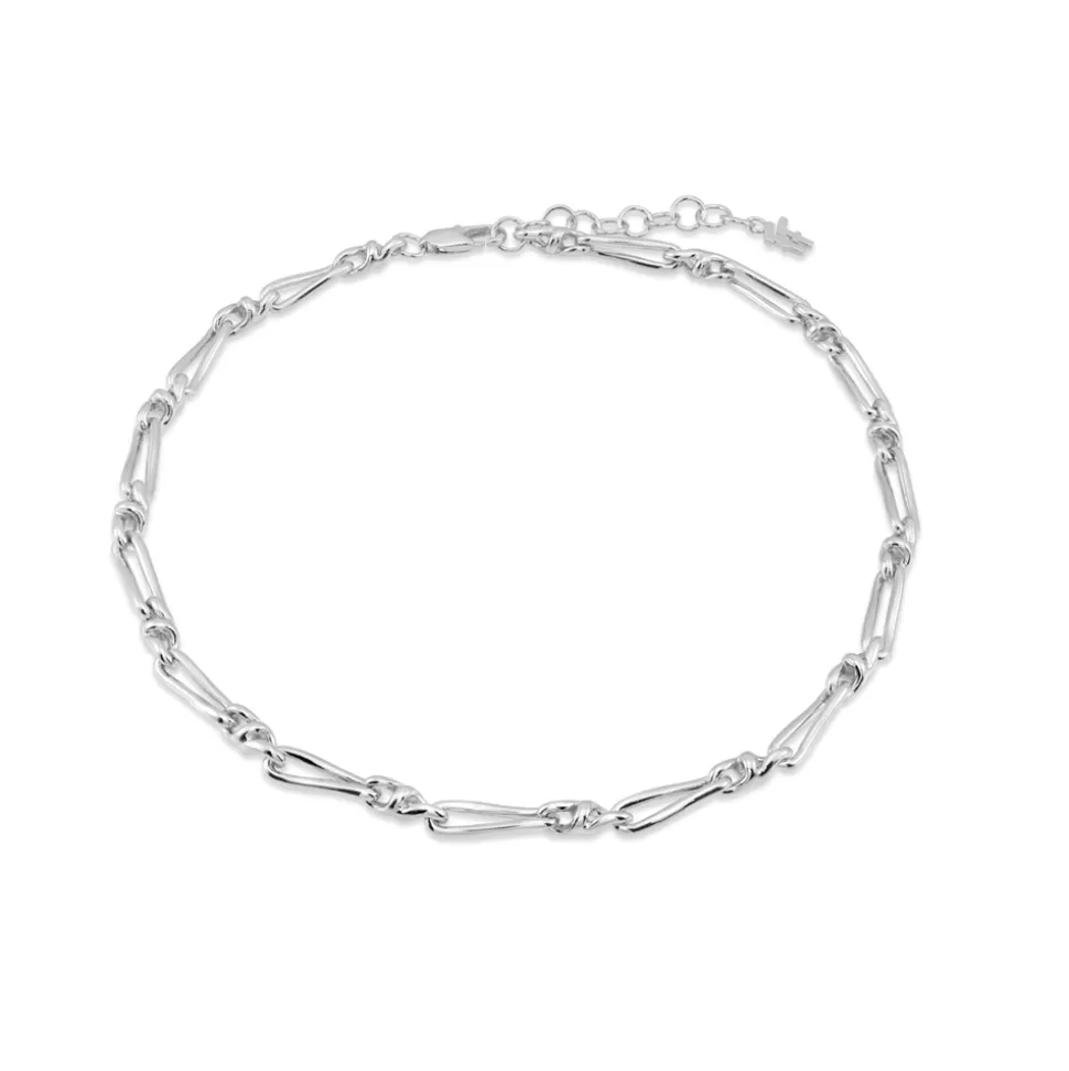 Women Folli Follie Necklaces^The Chain Addiction Short Silvery Chain Necklace