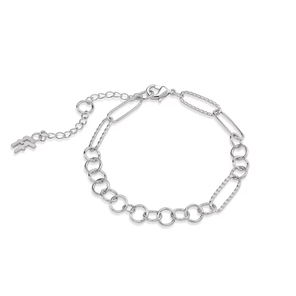 Women Folli Follie Bracelets^The Chain Addiction Silvery Chain Bracelet With Links